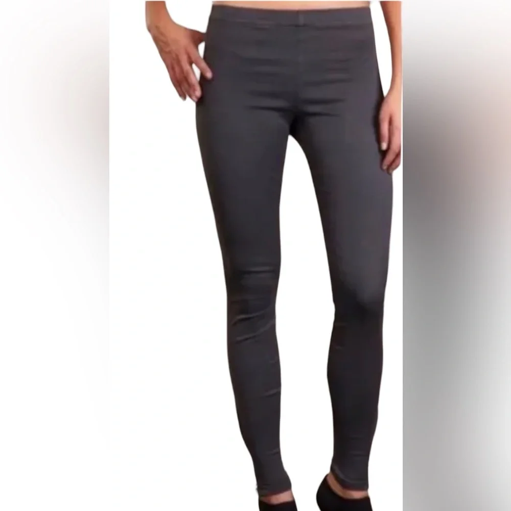 Joe's Women’s Jeans Legging Ankle Zipper Stretch Skinny Jeans Grey Jeggings Sz S - Picture 1 of 11